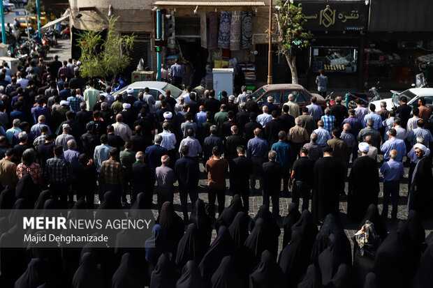 تشییع پیکر آیتالله سید علیرضا حیدری در <a href='https://sayeb.ir/tag/%db%8c%d8%b2%d8%af'></div>یزد</a>