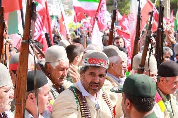 عشایر لر خط‌ونشان کشیدند؛ برنوها آماده دفاع از ایران