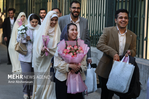 جشن ازدواج دانشجویی سال 1405 دانشگاه علوم پزشکی تهران