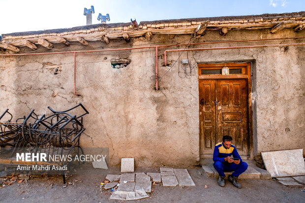 روستای پلکانی در دل کوه های بینالود