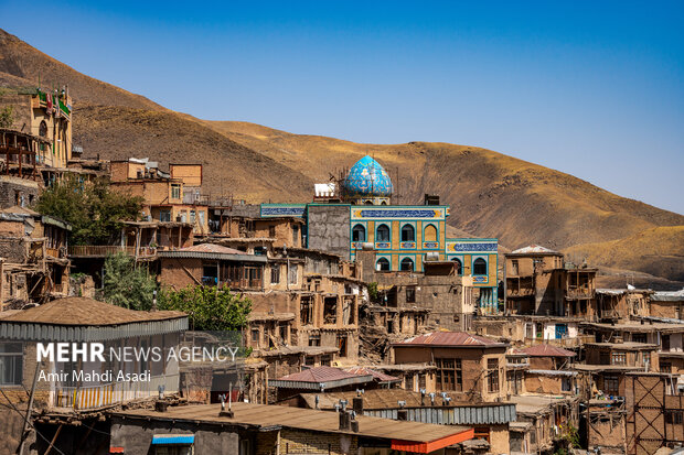روستای پلکانی در دل کوه های بینالود