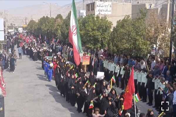 برگزاری رزمایش جان‌فدایان ایران در چرام
