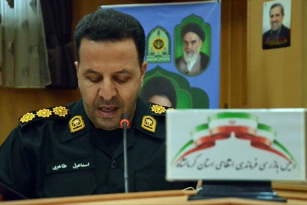 مهار آتش‌سوزی سمند با اقدام سریع مأمور کلانتری نیایش کرمانشاه