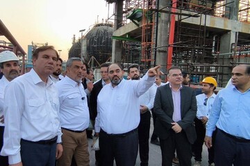 زارع: بازسازی کامل تأسیسات آسیب‌دیده پارس جنوبی تا زمستان ممکن نیست