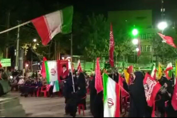 خوانسار در شب‌های میدان؛ هم‌صدایی مردم با آرمان‌های ایران