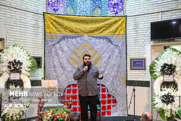 مراسم بزرگداشت کربلایی علی عسگری