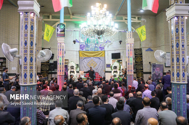مراسم بزرگداشت کربلایی علی عسگری