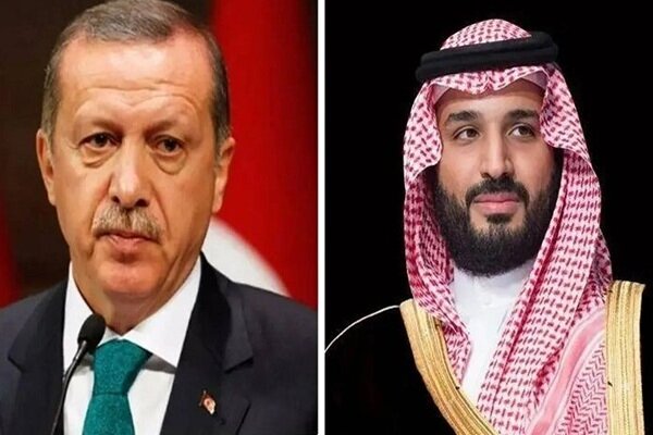 رایزنی اردوغان و بنسلمان درباره تحولات منطقه رایزنی اردوغان و بنسلمان درباره تحولات منطقه