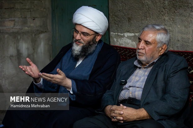 دیدار با خانواده شهید محمدعلی سعادت