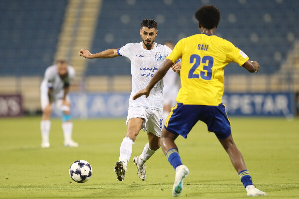 تساوی استقلال برابر شباب الاهلی در نیمه اول