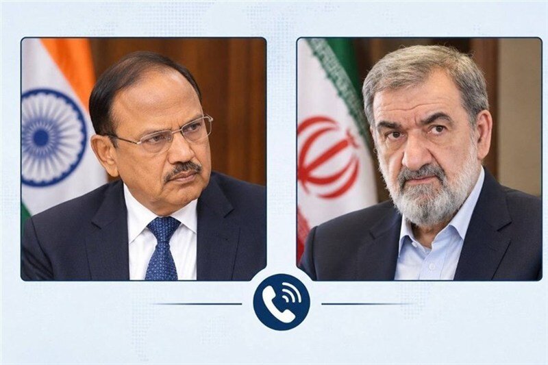 Iran, India security chiefs discuss reg., intl. developments