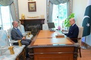 Pakistani PM meets SG of Mecca Agreement Nauman Mahmood