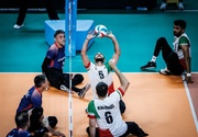 المنتخب الإيراني للكرة الطائرة جلوس يفوز على نظيره العراقي في مباراة ودية