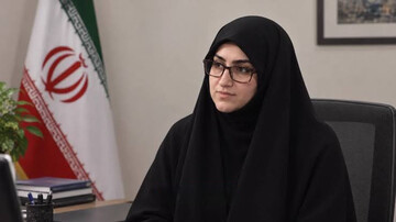Afsaneh Aghila, commander of the women's Basij district in Mehrestan