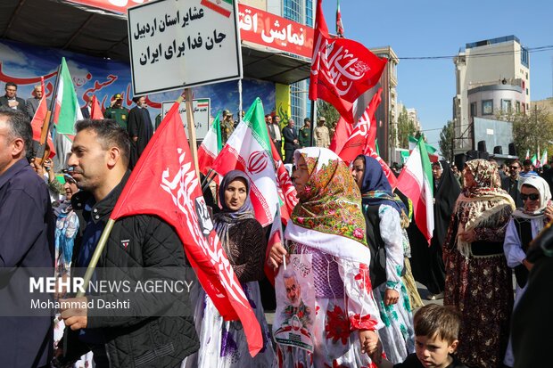 رزمایش جانفدای ایران در اردبیل