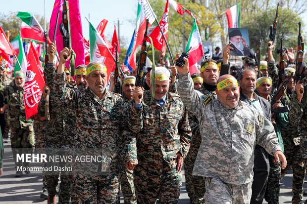 رزمایش جانفدای ایران در اردبیل