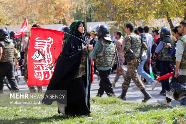 رزمایش جانفدای ایران در اردبیل