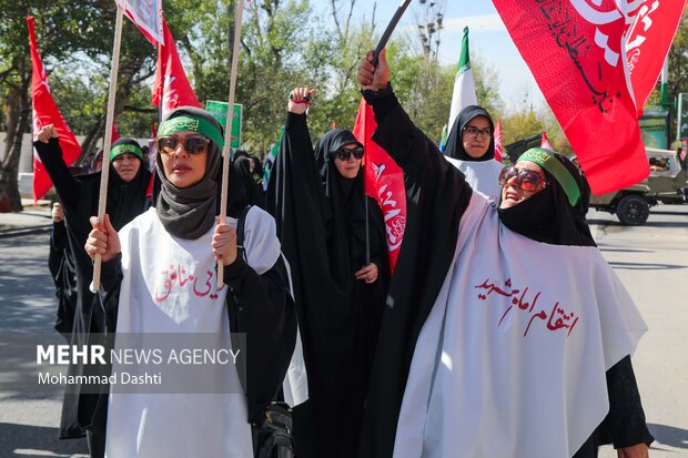 رزمایش جانفدای ایران در اردبیل