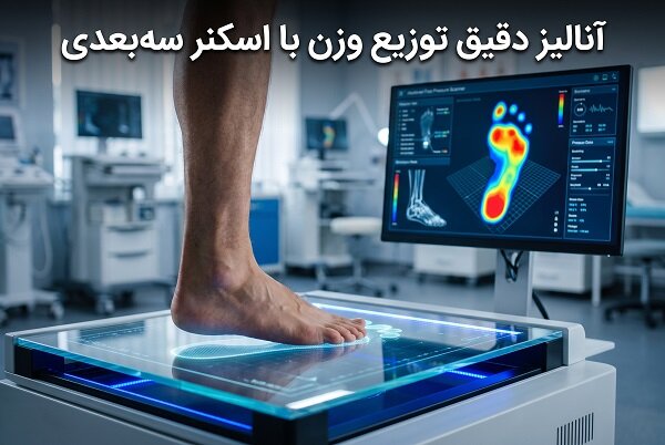 نقش کلیدی اسکن کامپیوتری کف پا در پیشگیری از آسیبهای ستون فقرات