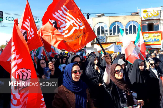 مشگینشهر یکصدا در راهپیمایی «جانفدایان ایران»