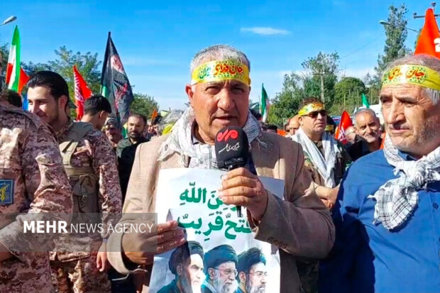 مشگینشهر یکصدا در راهپیمایی «جانفدایان ایران»