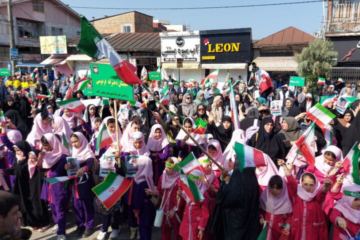 رزمایش جانفدایان ایران در عباس آباد
