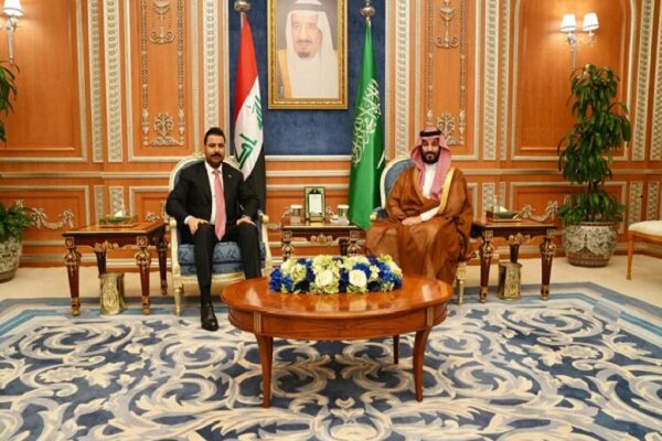 نخست وزیر عراق به دیدار بن سلمان رفت نخست وزیر عراق به دیدار بن سلمان رفت