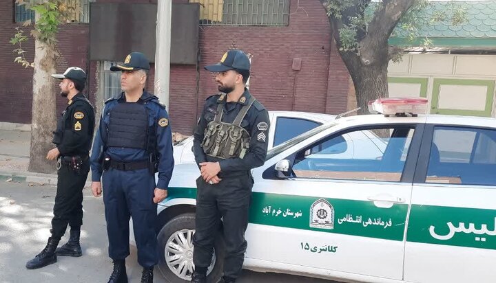 تأمین نظم و امنیت دیدار پرسپولیس و خیبر خرمآباد با حضور میدانی پلیس