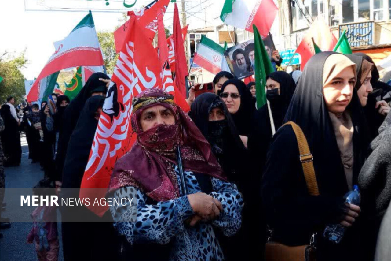 مشگینشهر یکصدا در راهپیمایی «جانفدایان ایران»