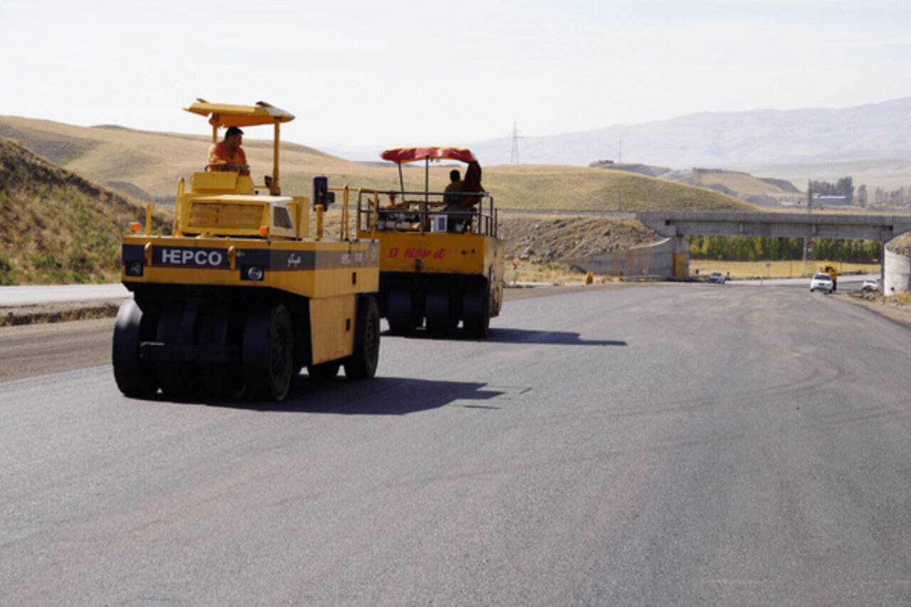 ۲۱کیلومتر دیگر از بزرگراه اردبیل - سرچم زیر بار ترافیک رفت