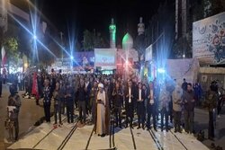 اقامه نماز استغاثه به امام زمان (عج) در دویست و بیست و نهمین شب تجمعات