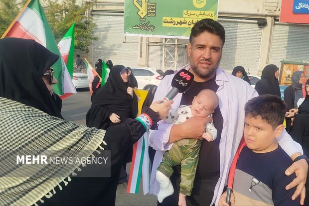 روایت مهر از رزمایش بزرگ جانفدایان در رشت؛ گیلان فدای ایران است روایت مهر از رزمایش بزرگ جانفدایان در رشت؛ گیلان فدای ایران است