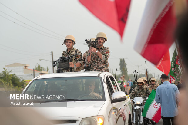 رزمایش جان‌فدا در فومن