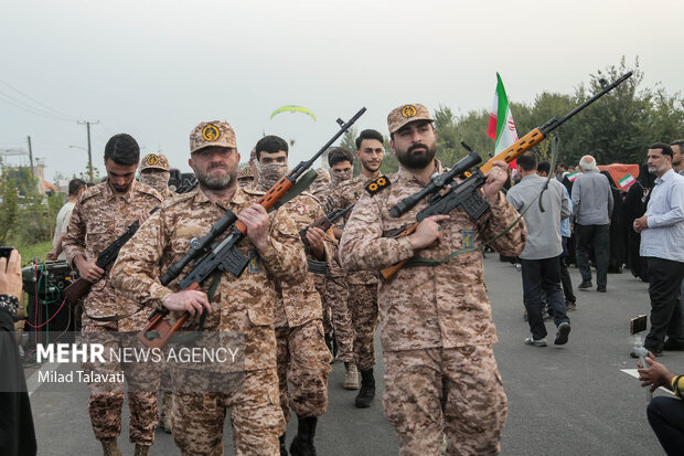 رزمایش جان‌فدا در فومن