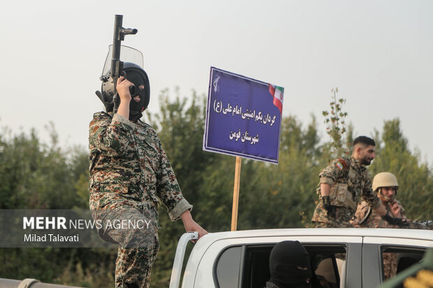 رزمایش جان‌فدا در فومن