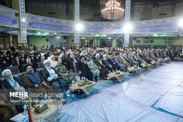 آیین اختتامیه یازدهمین کنگره ملی اعتکاف