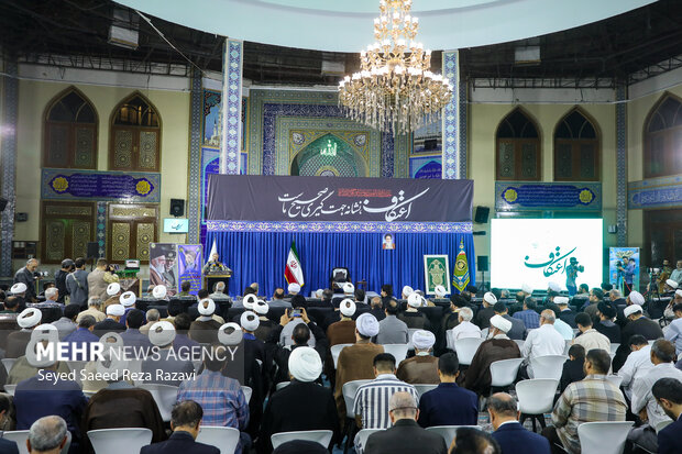 آیین اختتامیه یازدهمین کنگره ملی اعتکاف