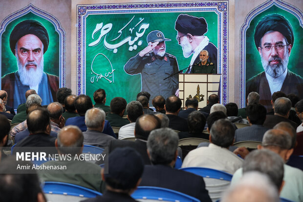مراسم سالگرد شهادت سردار حاج حسین همدانی