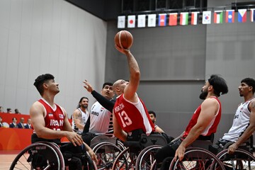 Iran’s wheelchair basketball start on high in Nagoya 2026
