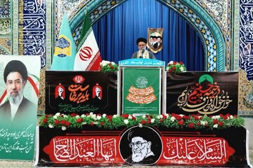 امام جمعه دیّر: ملت ایران پیرو مکتب مقاومت زینب (س) است
