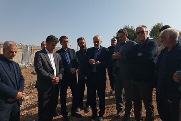 بازدید میدانی از وضعیت سیلاب و آسفالت معابر روستای حاجی‌علیان