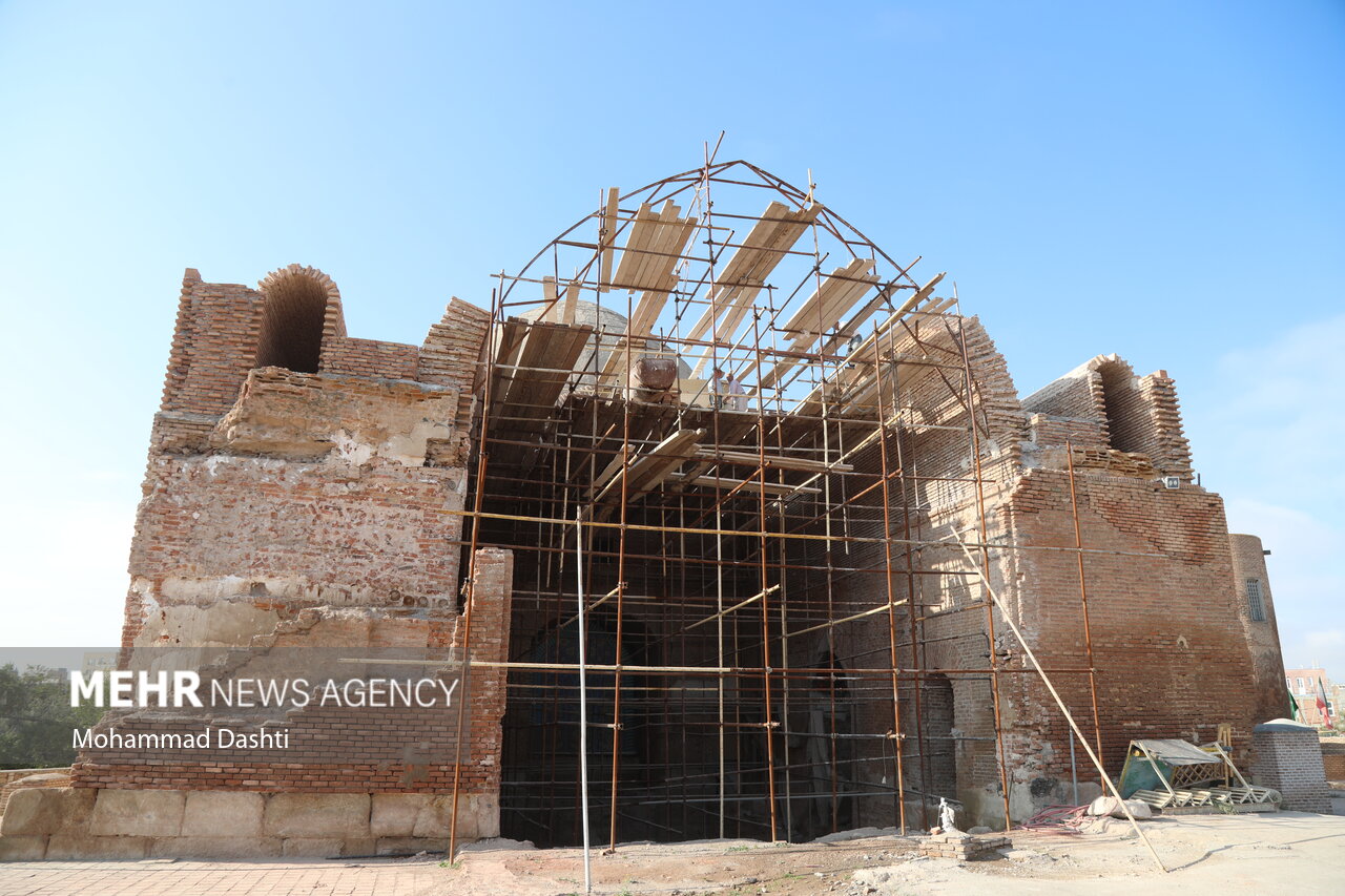 مسجد هزار ساله اردبیل در مسیر احیا