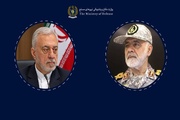 وزير الدفاع الايراني المقترح يلتقي رئيس هيئة الأركان العامة للقوات المسلحة