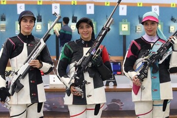 امینی قهرمان تفنگ شد؛ قربانی بر سکوی نخست تپانچه ایستاد