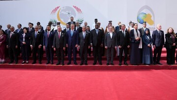 Group photo at the OIC Council of Foreign Ministers meeting in Baghdad, Iraq, Oct. 17, 2026