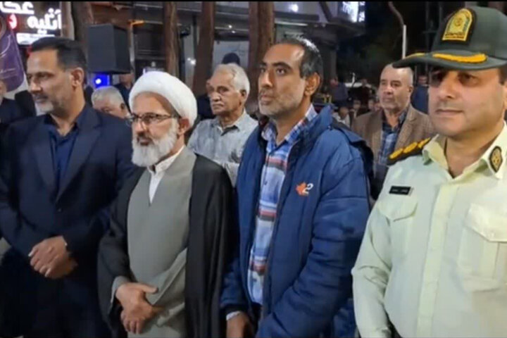 قدردانی مردم گلپایگان از پرستاران در تجمعات شبانه