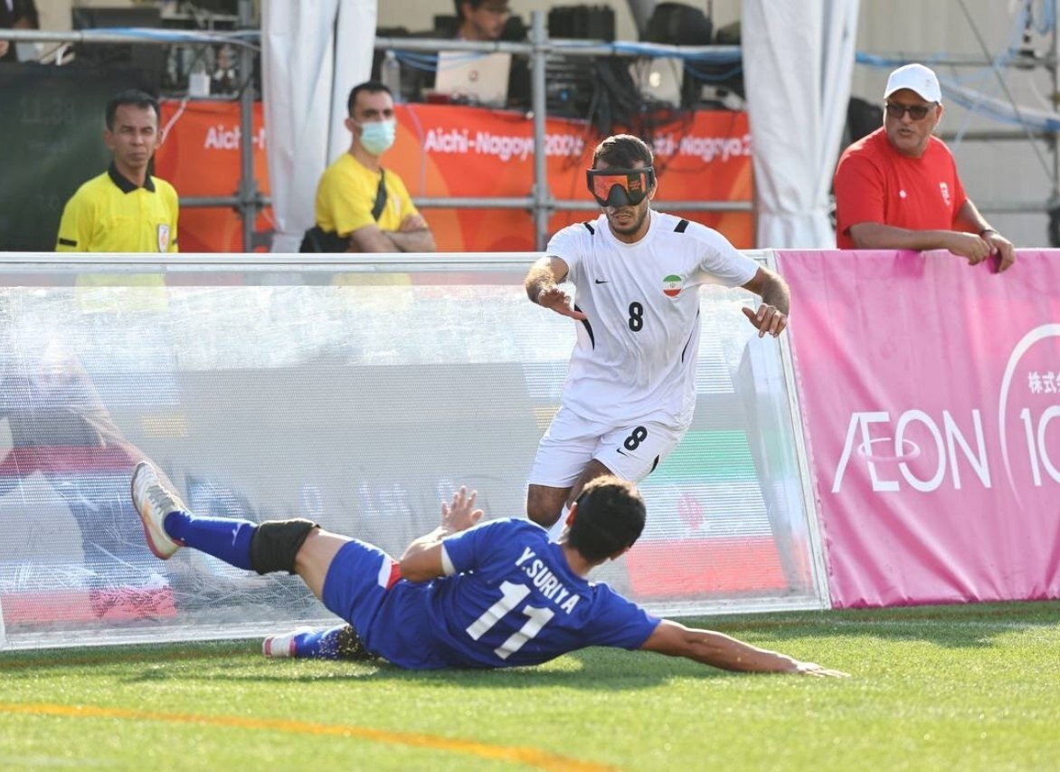 Iran blind football defeat South Korea in 2026 Asian Para Games