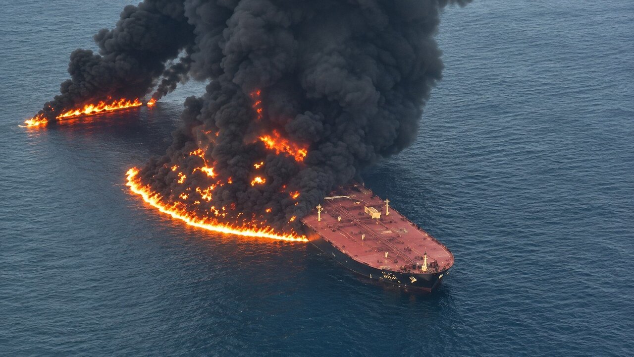 Second supertanker strikes sea mine in Strait of Hormuz: IRGC Navy