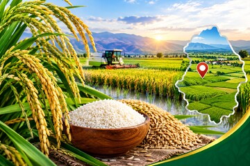 اینفوگرافیک؛ پیش‌بینی تولید ۴۹ هزار تن شلتوک در آذربایجان‌شرقی