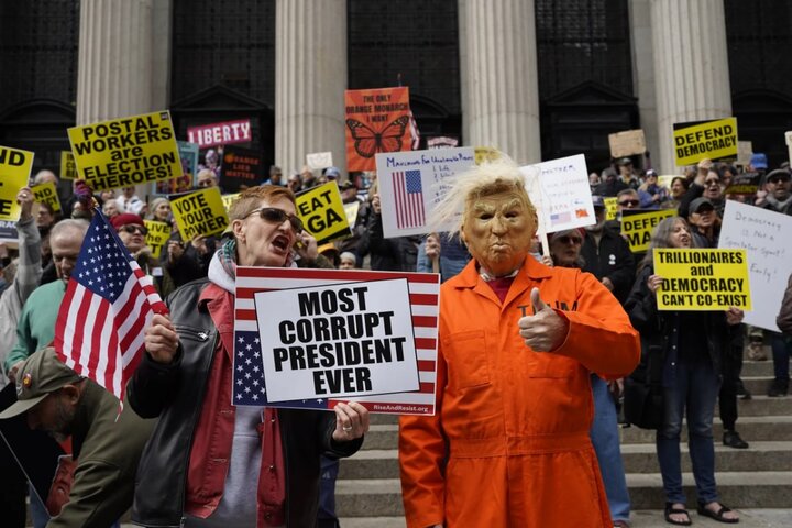Thousands hold anti-Trump protest in main US cities (+PHOTOS)